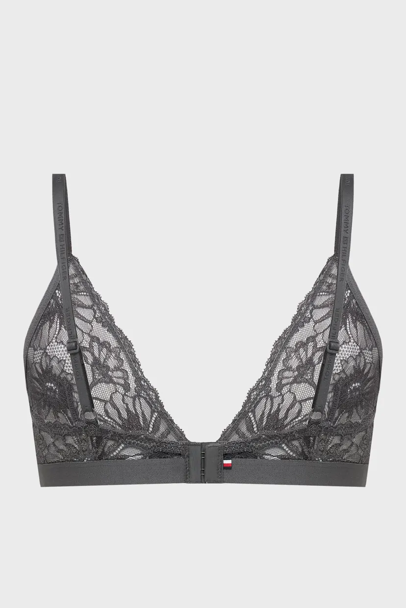 Женский серый бюстгальтер LUREX TRIANGLE 7