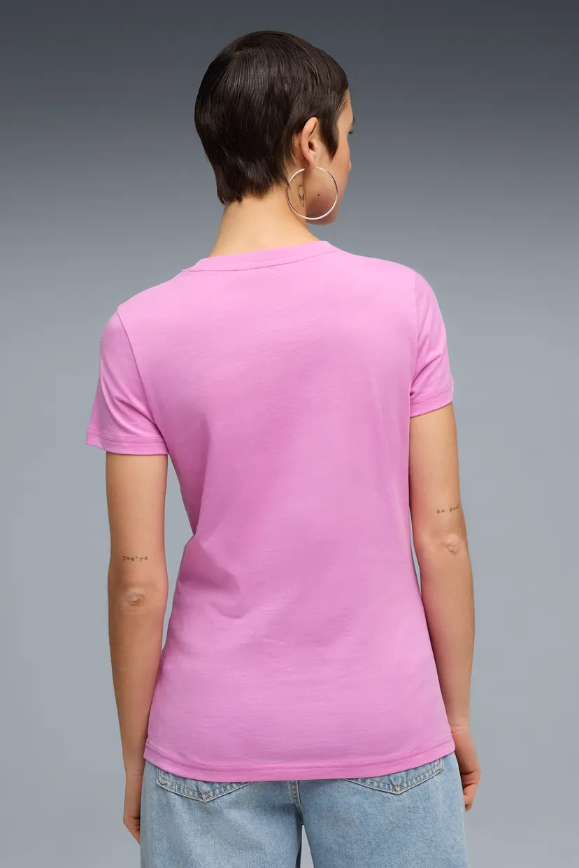 Жіноча рожева футболка ESS No. 1 Logo Tee Women 3