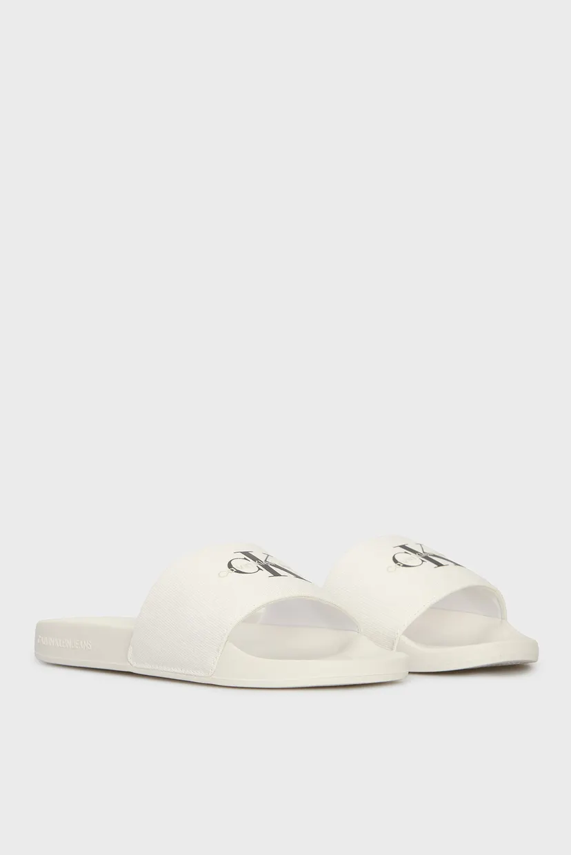 Женские белые слайдеры SLIDE MONOGRAM WN 3