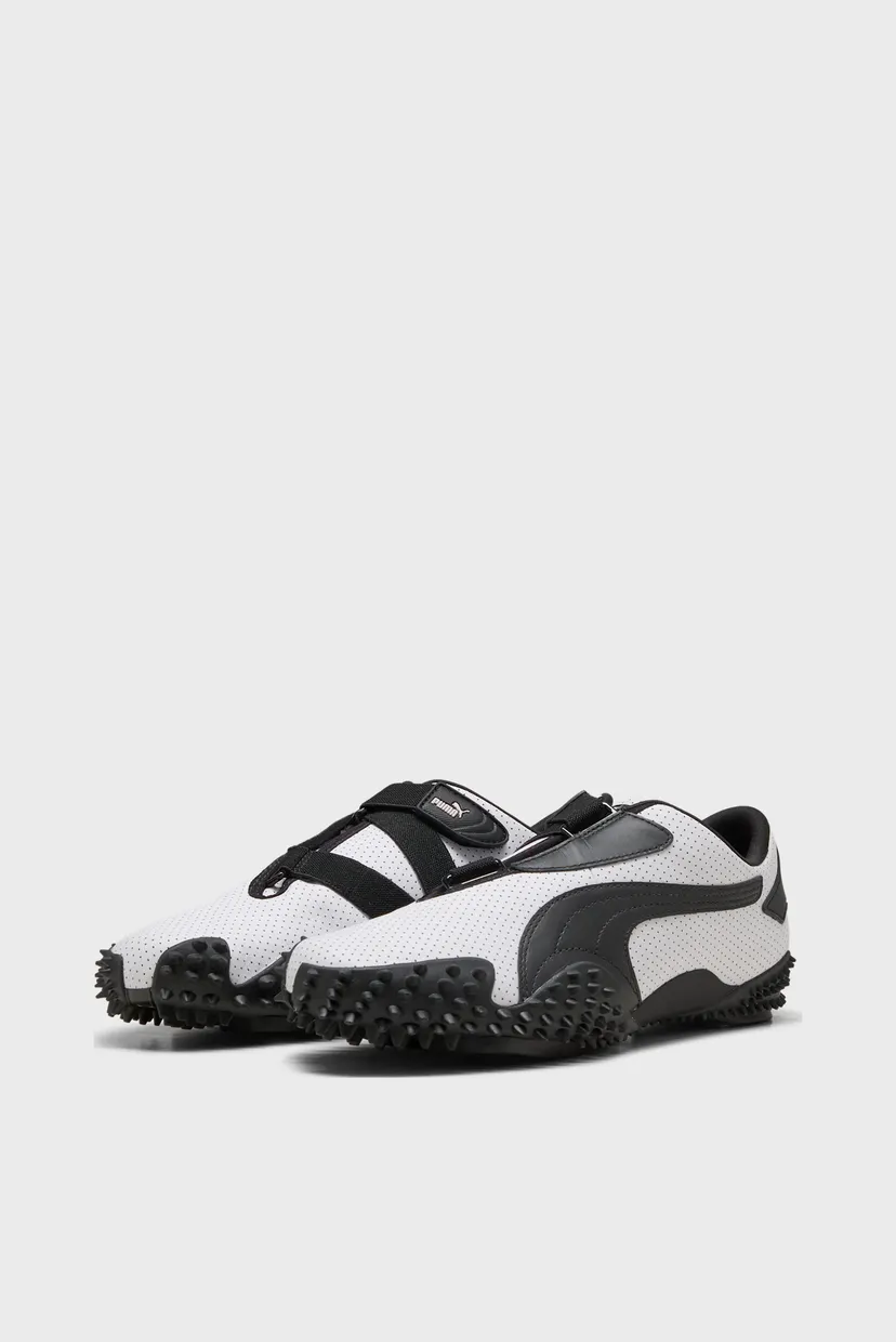 Белые кожаные кроссовки Mostro Performance Sneakers Unisex 3