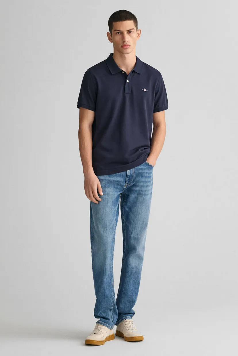 Мужские синие джинсы REGULAR GANT JEANS 4