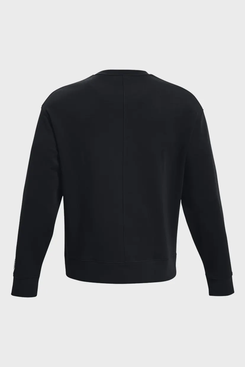 Чорний світшот UA Summit Knit Crew (унісекс) 9