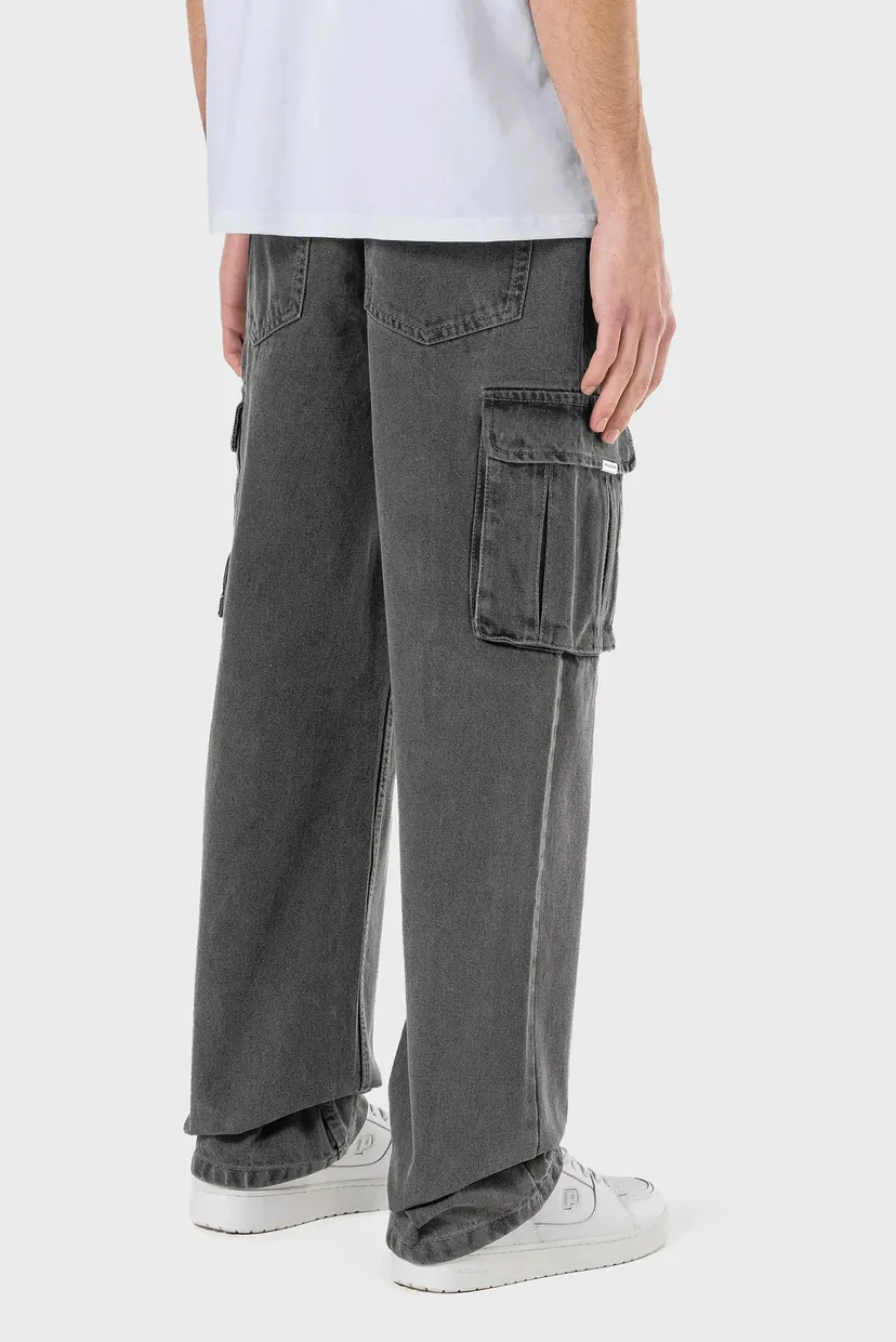 Чоловічі темно-сірі джинси DAWES CARGO BAGGY 3