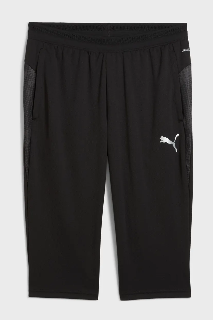 Чоловічі чорні велосипедки  teamCUP Football Training 3/4 Pants Men 4