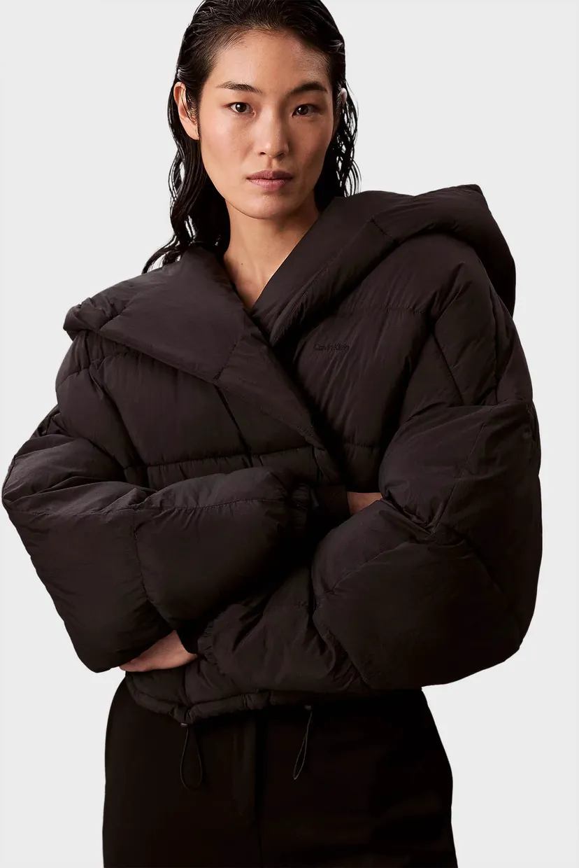 Жіноча чорна куртка BLANKET JACKET 5