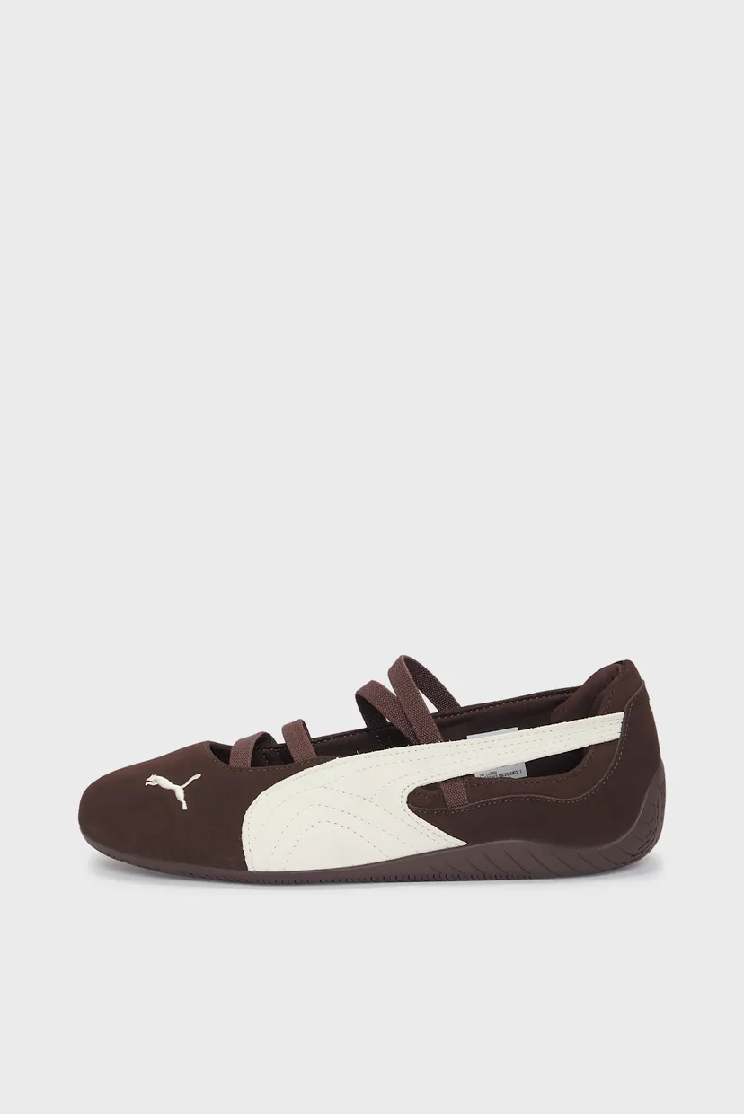 Жіночі коричневі замшеві балетки Speedcat Suede Cafe Ballet Sneakers Women 3