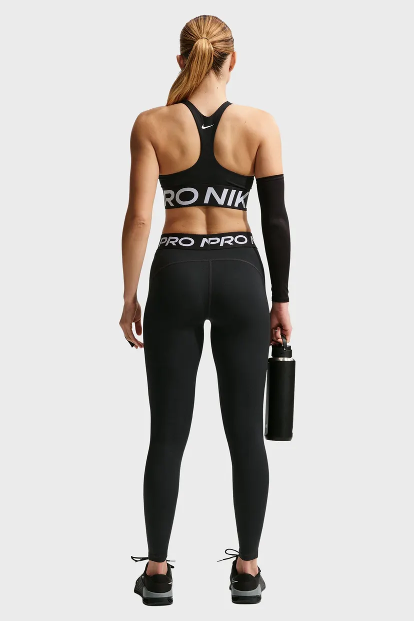 Женский черный топ W NP DF SCULPT MS BRA 3