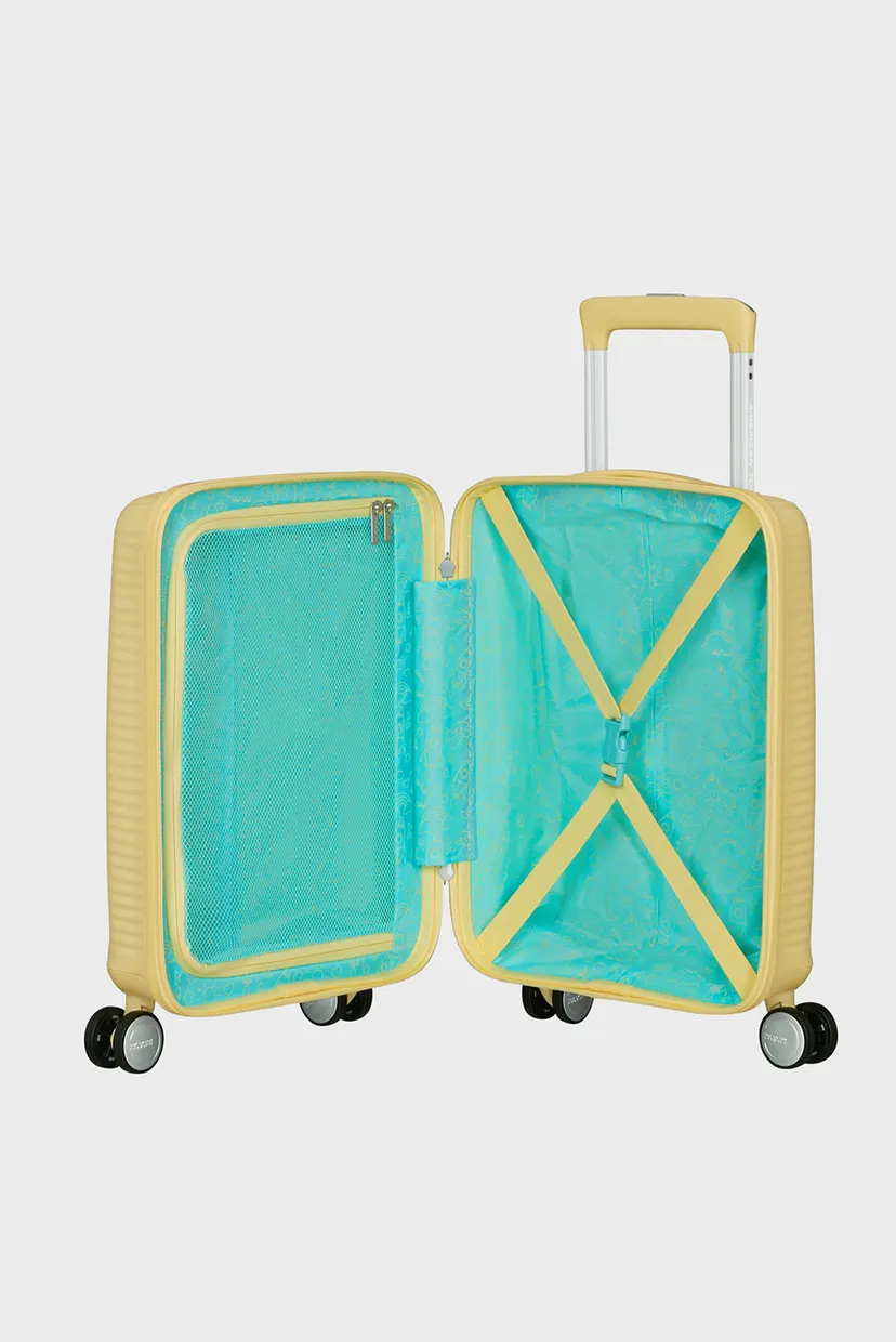 Детский желтый чемодан 47 см SOUNDBOX MINI PASTEL YELLOW 6
