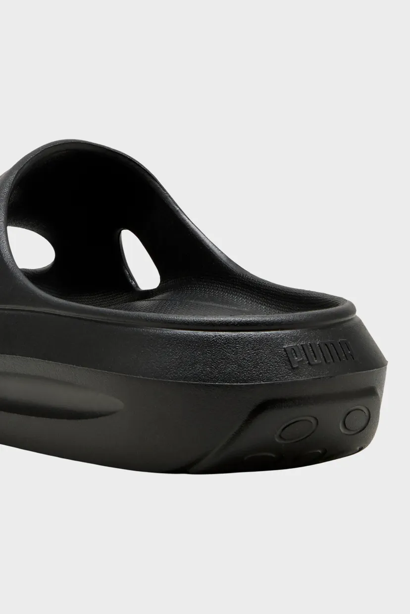 Жіночі чорні слайдери PUMA Flatter Slides Women 6
