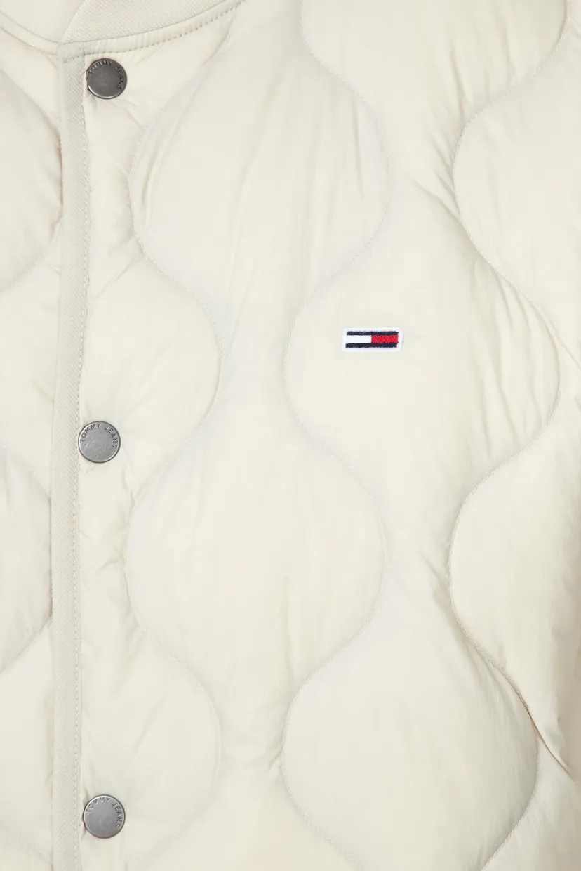 Чоловічий білий пуховик TJM QUILTED LT DOWN JACKET 3