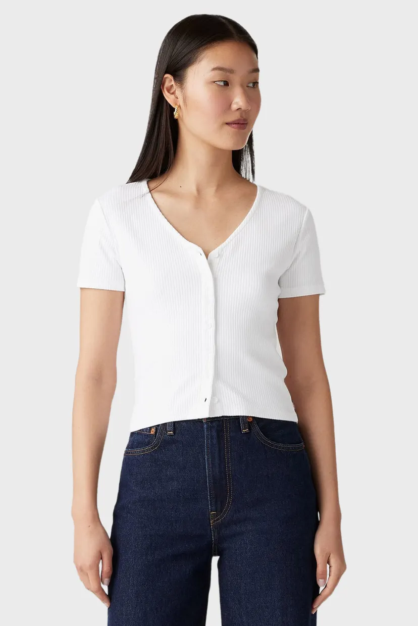 Женский белый топ Levi's® A8782;0001 — MD-Fashion