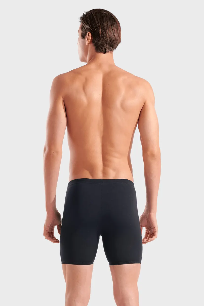 Мужские черные гидрошорты POSEIDONIA SWIM MID JAMMER 3