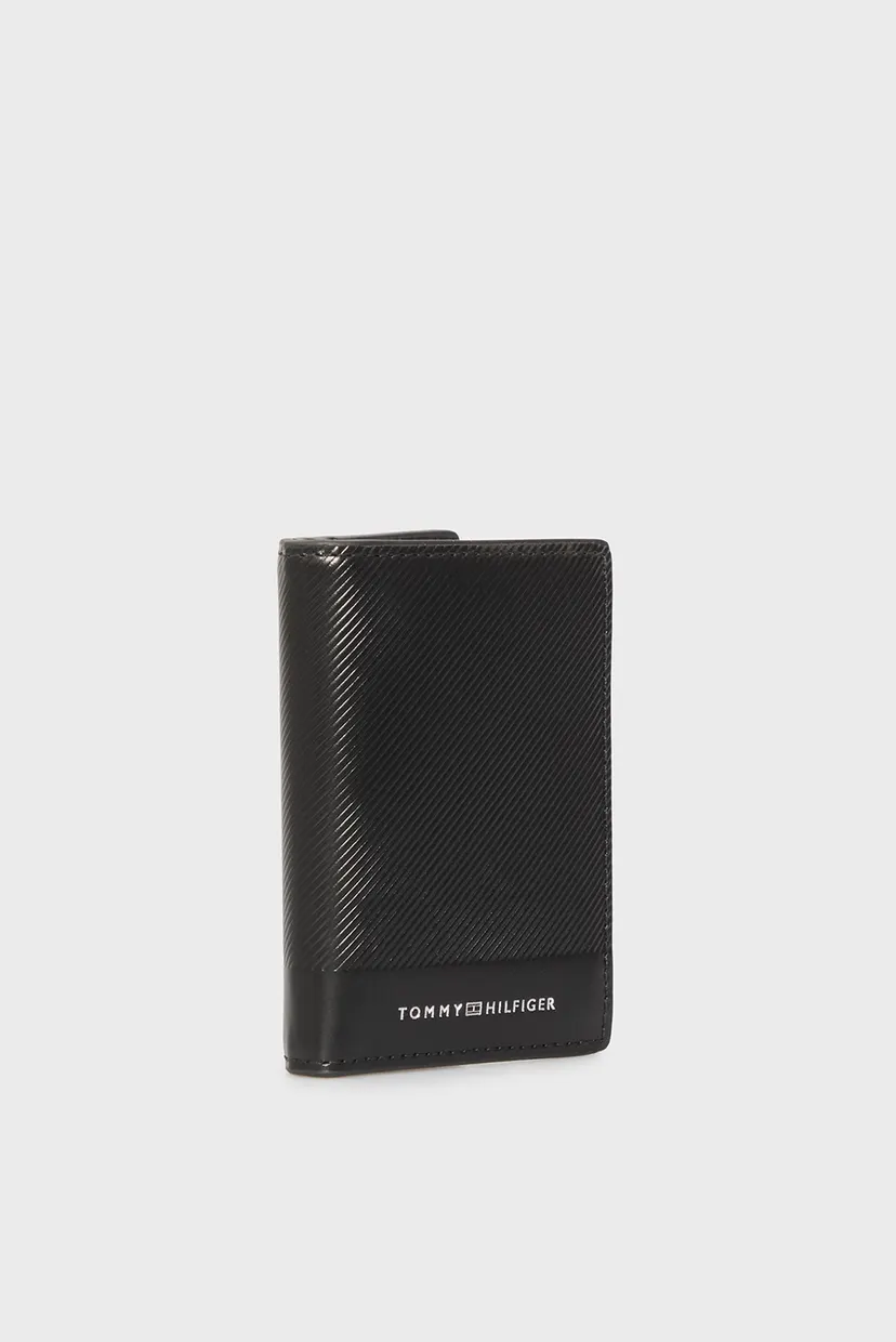 Чоловічий чорний шкіряний гаманець FOUNDATION BIFOLD 3