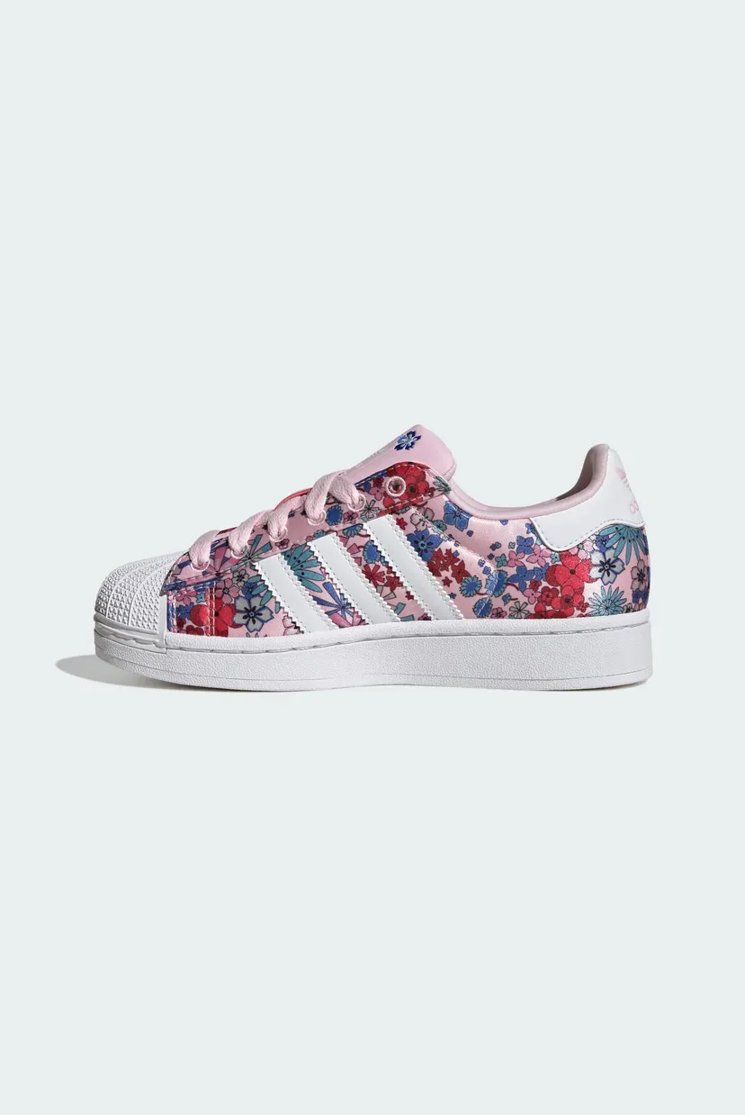 Дитячі рожеві кросівки ADIDAS LIBERTY LONDON SUPERSTAR II 6