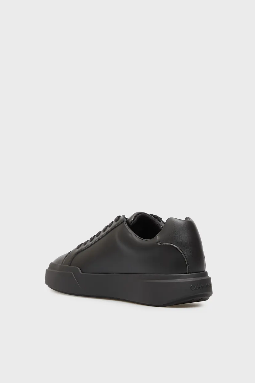 Чоловічі чорні шкіряні снікерси CHUNKY CUPSOLE 5