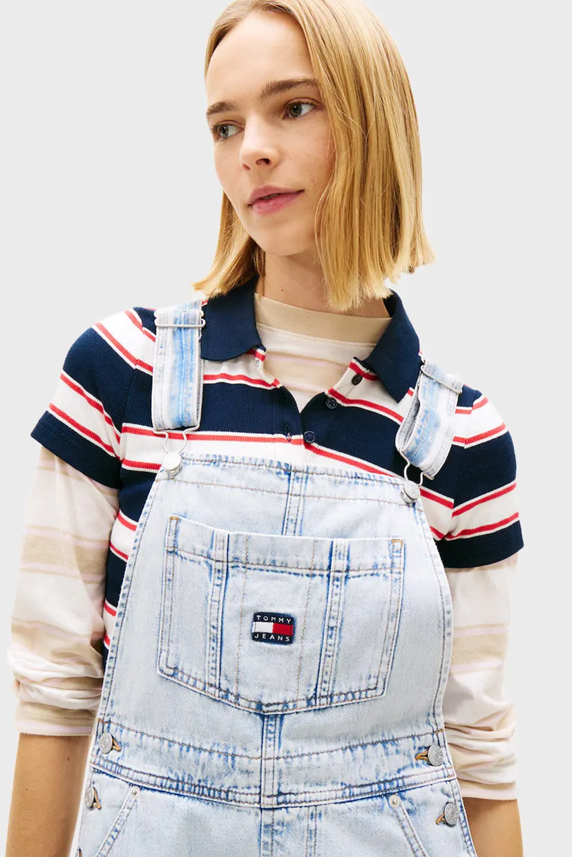 Жіночий блакитний джинсовий комбінезон MIA DUNGAREE 3