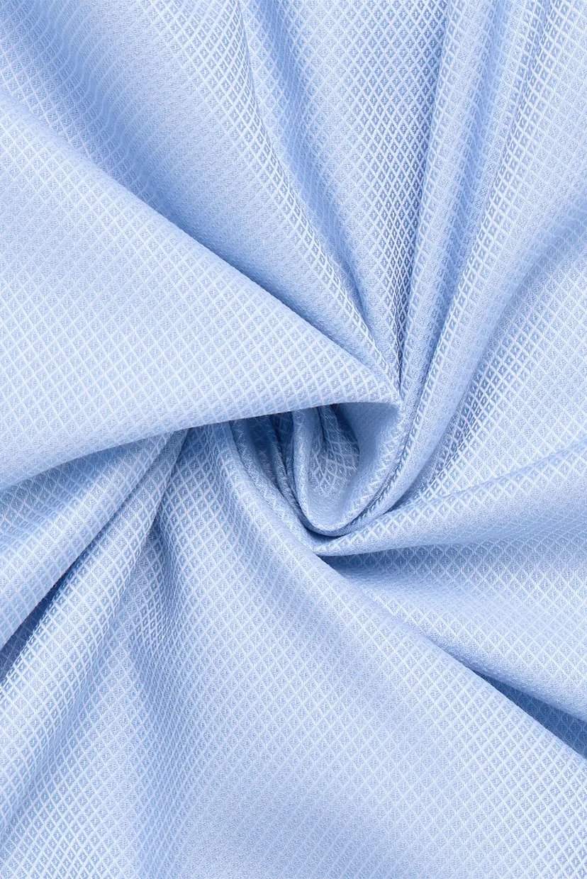 Чоловіча блакитна сорочка SLIM FIT 4