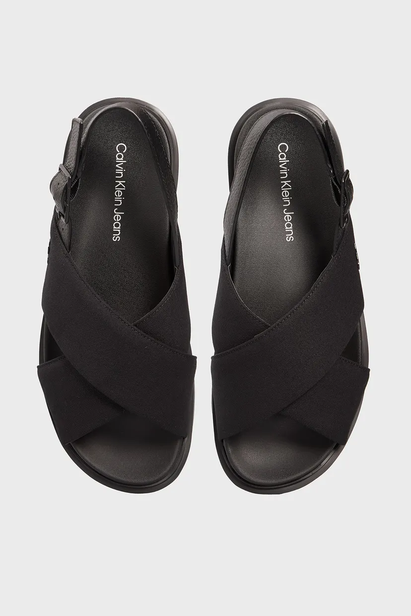 Чоловічі чорні сандалі FLAT MOLDED CRXS SLING SANDAL CV 4