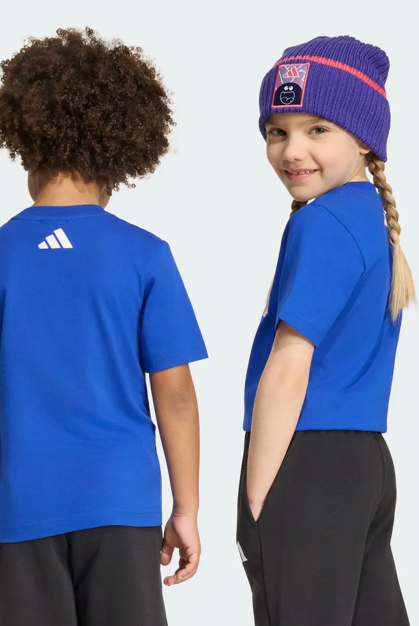 Дитяча синя футболка ADIDAS MINECRAFT 3