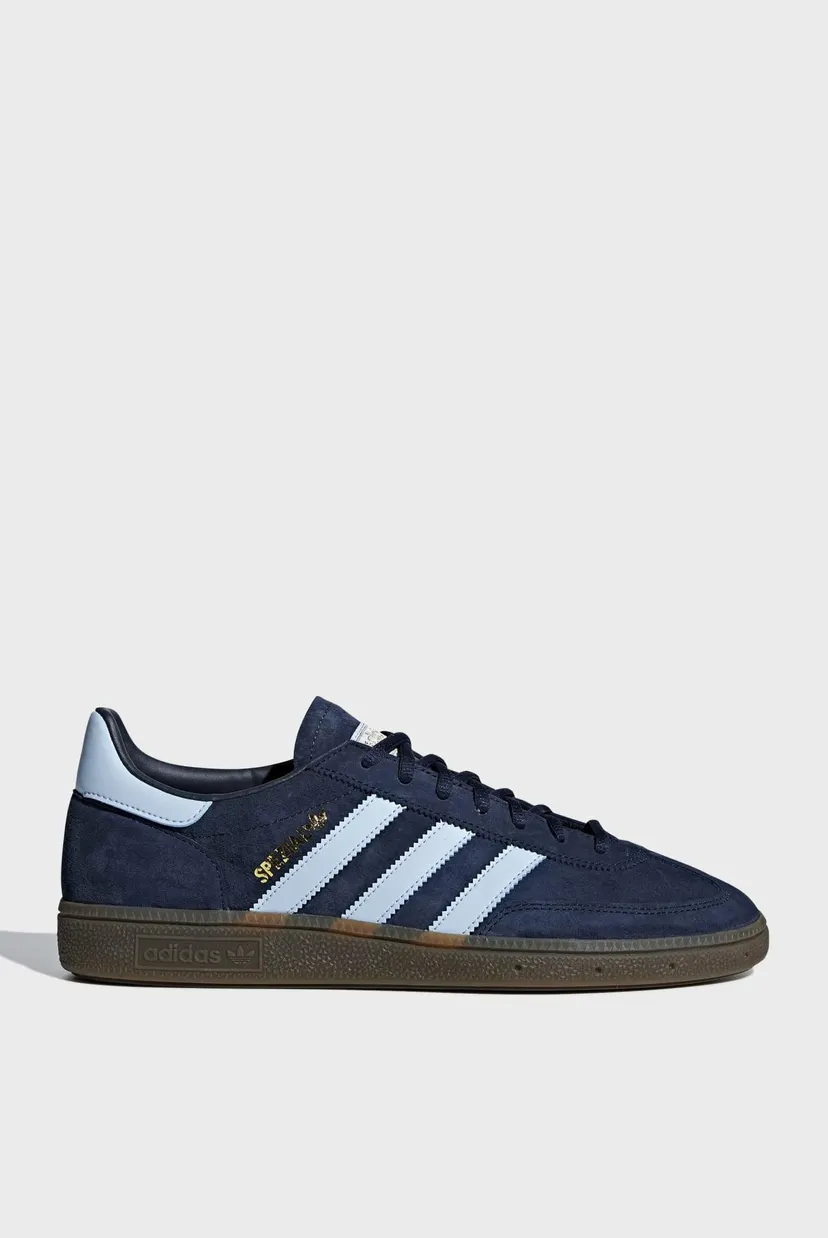 Темно-сині нубукові снікерси Handball Spezial adidas BD7633 — MD