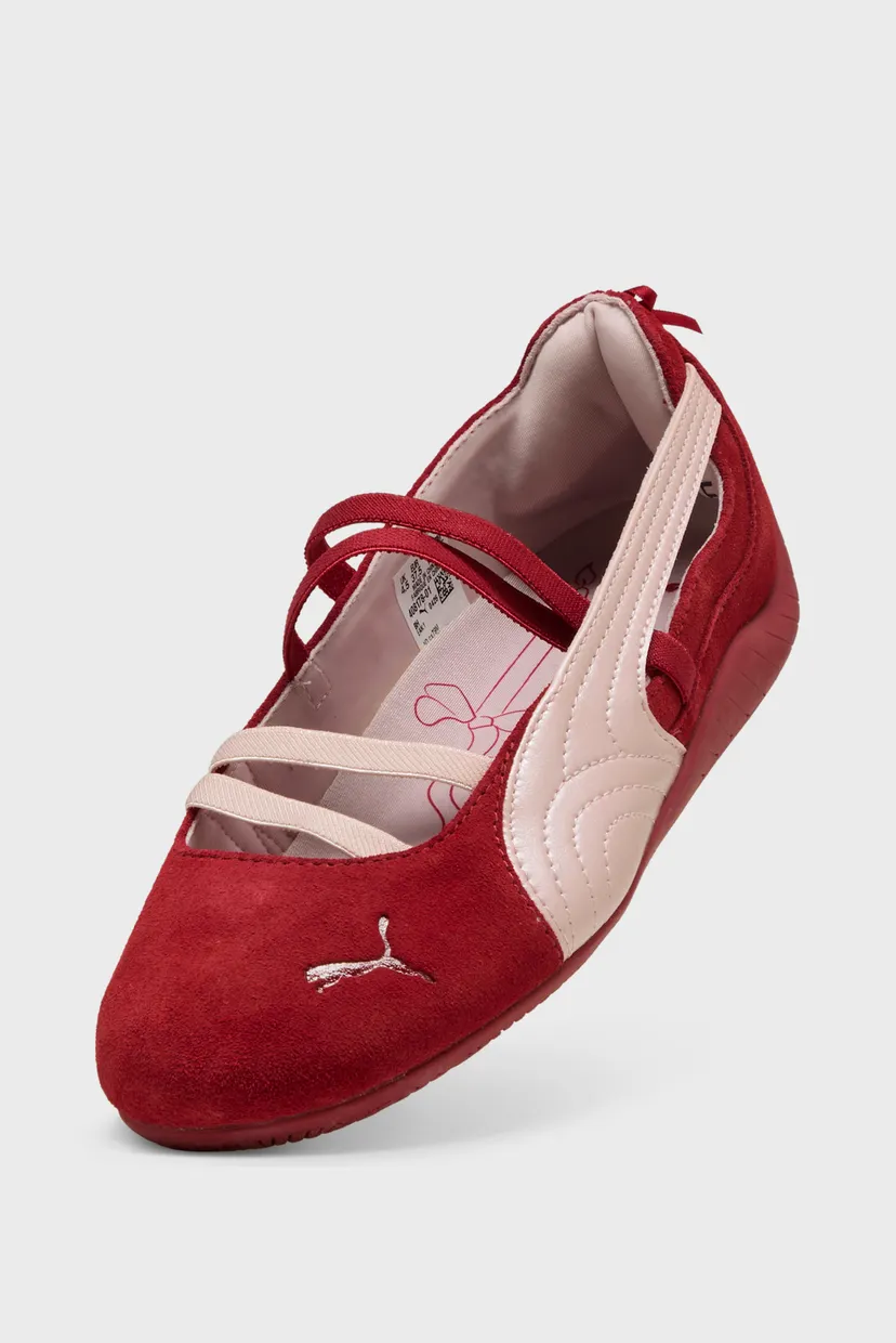 Женские красные замшевые балетки Speedcat Lovelace Ballet Sneakers Women 6