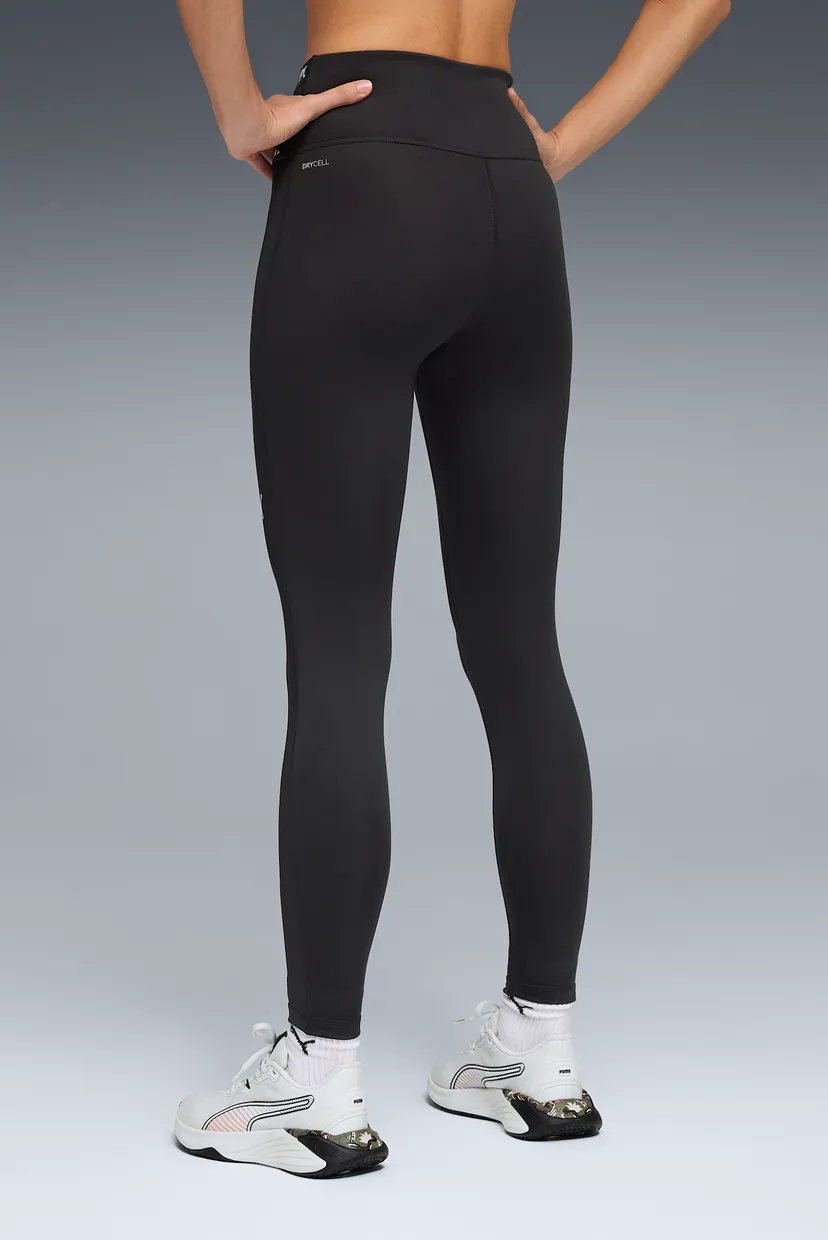 Женские черные тайтсы PUMA STRONG High-Waist 7/8 Tights Women 3