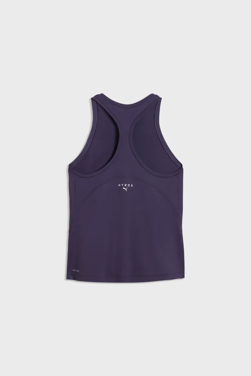 Жіноча темно-синя майка PUMA x HYROX CLOUDSPUN Racerback Tank Top Women 5