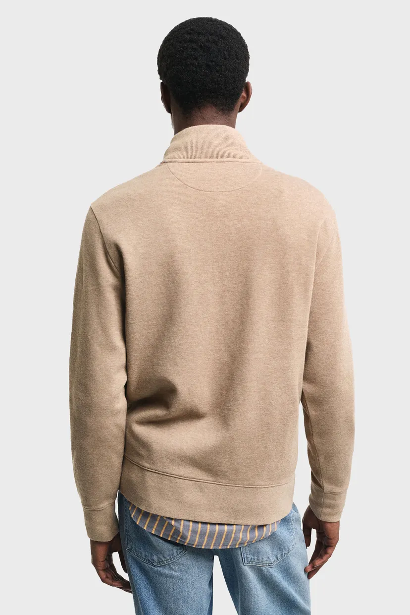Чоловіча бежева спортивна кофта SACKER RIB FULL ZIP 3