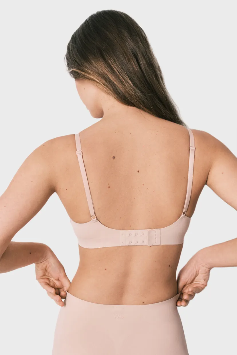 Жіночий бежевий бюстгальтер Naked 3