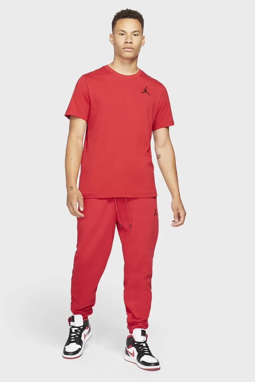 Чоловіча червона футболка M J JUMPMAN EMB SS CREW 4