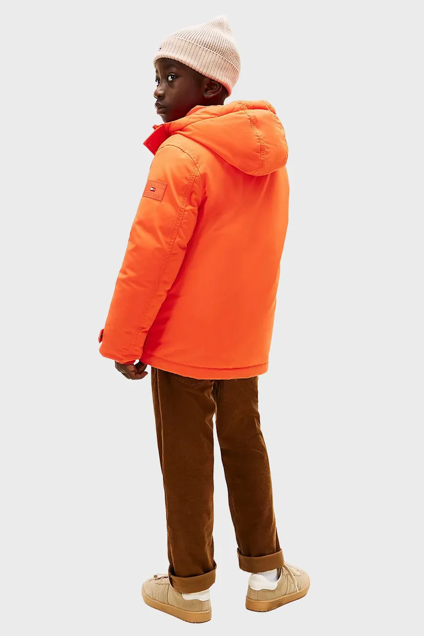 Дитяча помаранчева парка HOODED 3