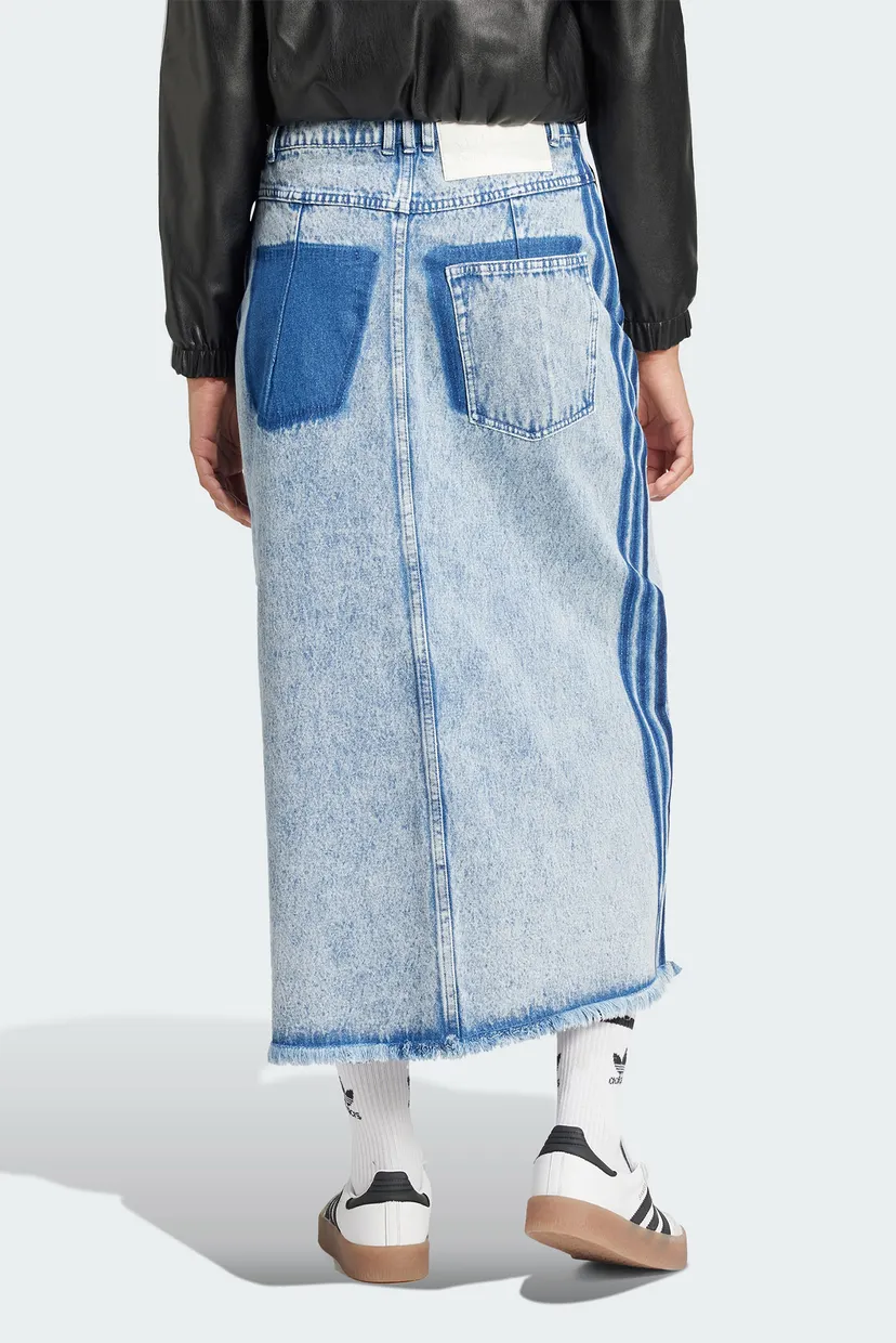 Женская голубая джинсовая юбка KSENIASCHNAIDER Denim Maxi adidas