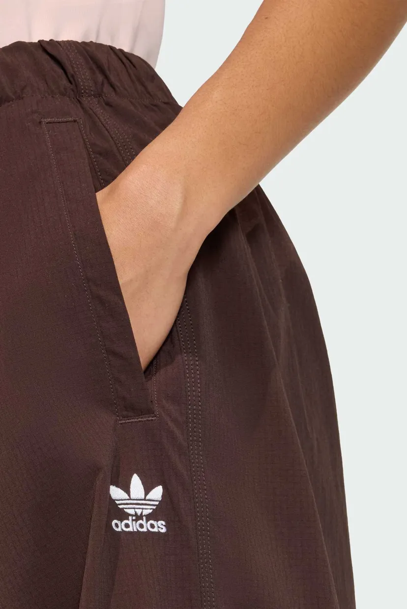 Женские коричневые спортивные брюки Essentials Ripstop Parachute 4