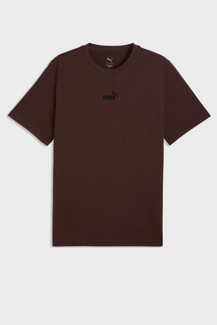 Мужская коричневая футболка Essentials Small No.1 Logo Tee Men 4