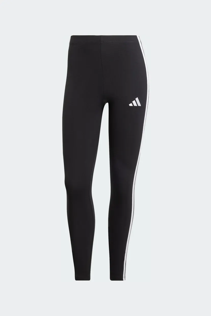 Жіночі чорні тайтси Essentials 3-Stripes Cotton 6
