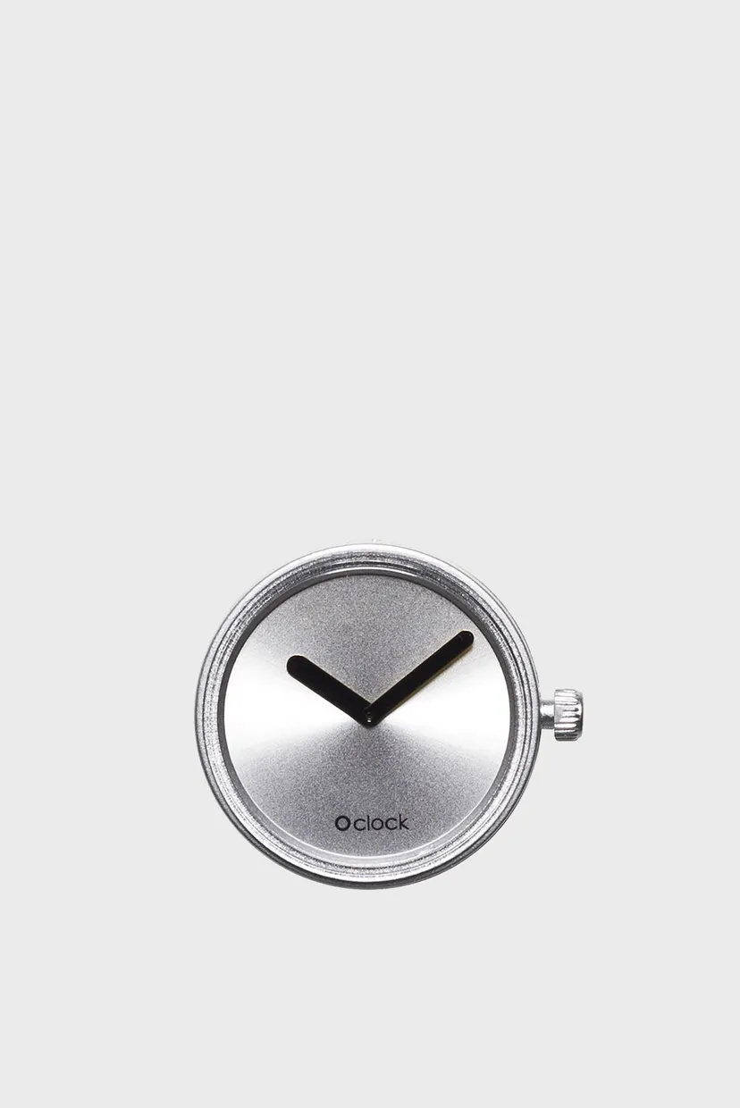 Женские серебристые часы O clock 3