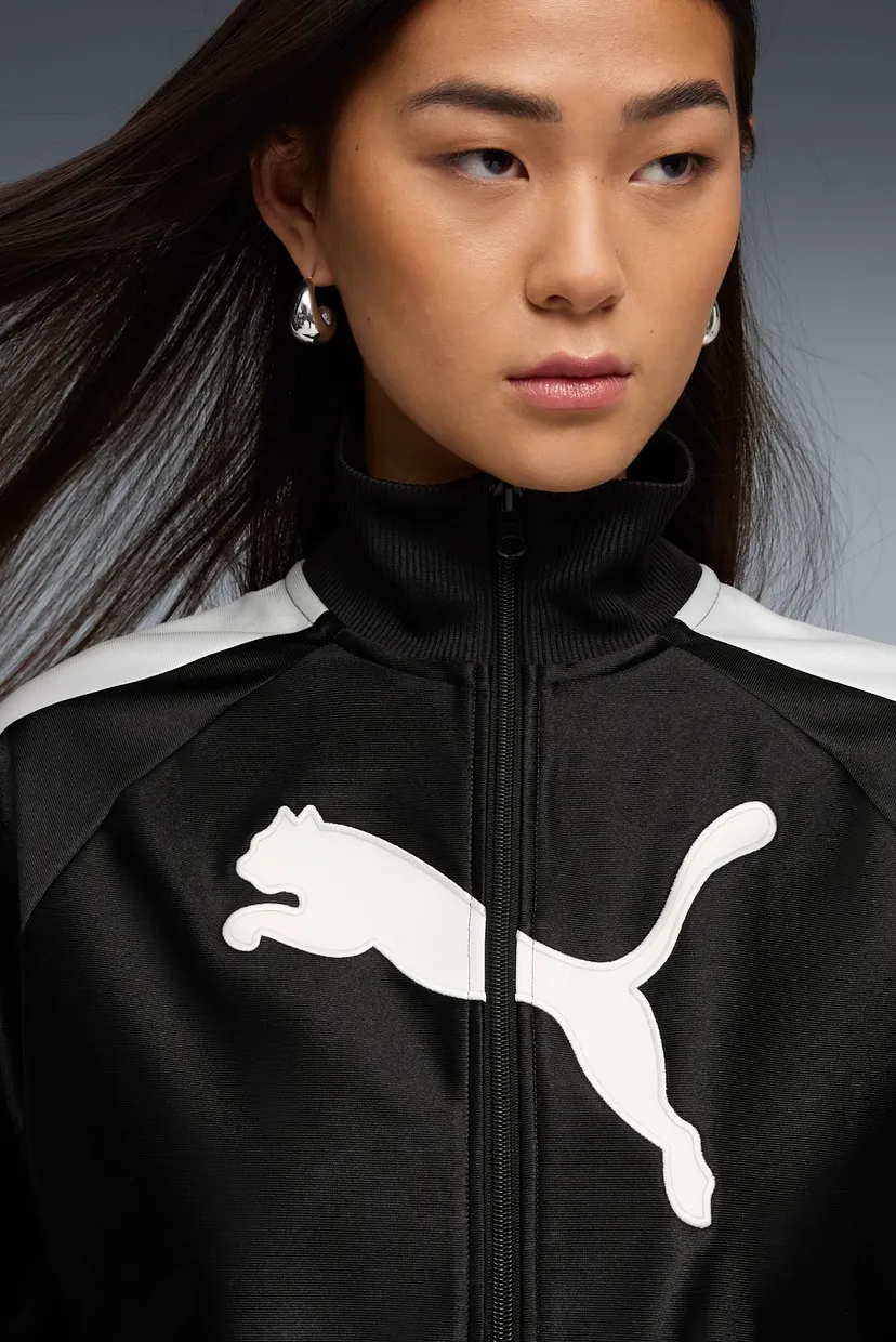 Жіноча чорна спортивна кофта FUTURE.PUMA.ARCHIVE T7 Cropped Track Jacket Women 5