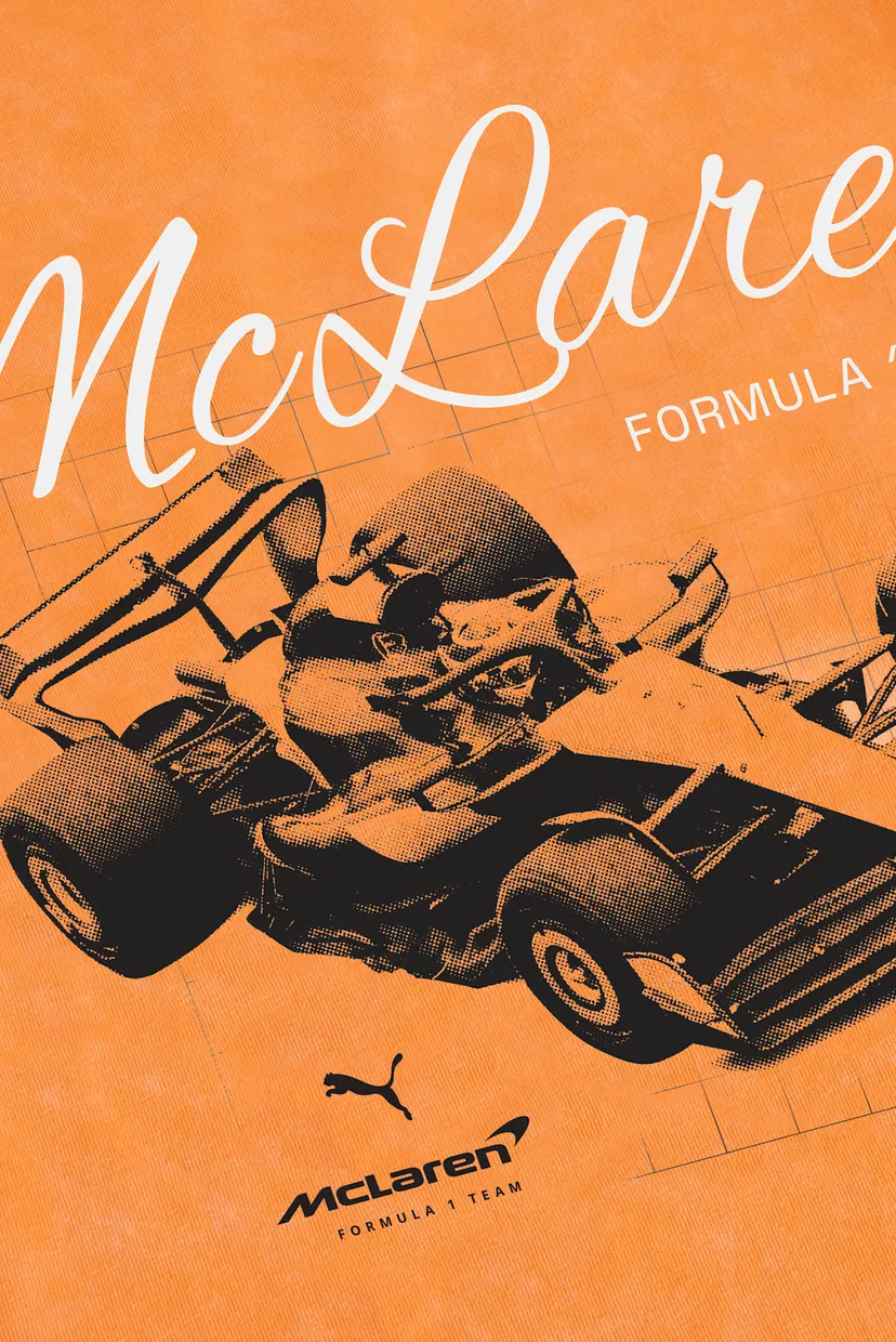 Мужская оранжевая футболка McLAREN RACING Graphic Tee Men 3