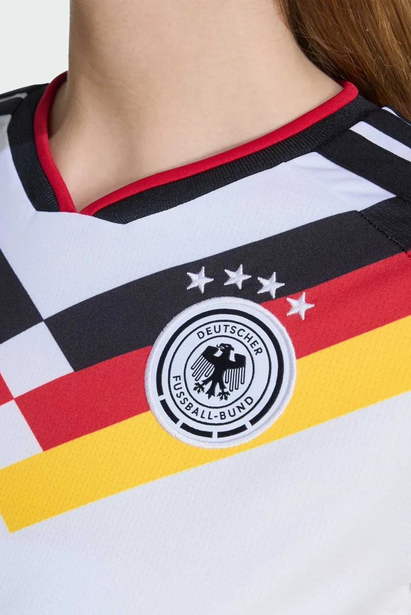 Жіноча біла футболка Germany 26 Home Replica 4