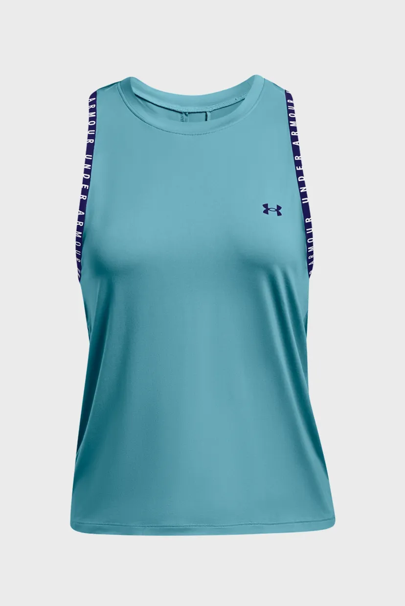 Женская синяя майка Knockout Novelty Tank 5