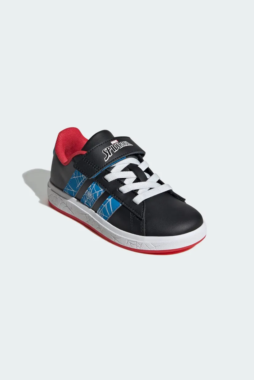 Детские черные кроссовки adidas Marvel Spider-Man Grand Court Kids 4