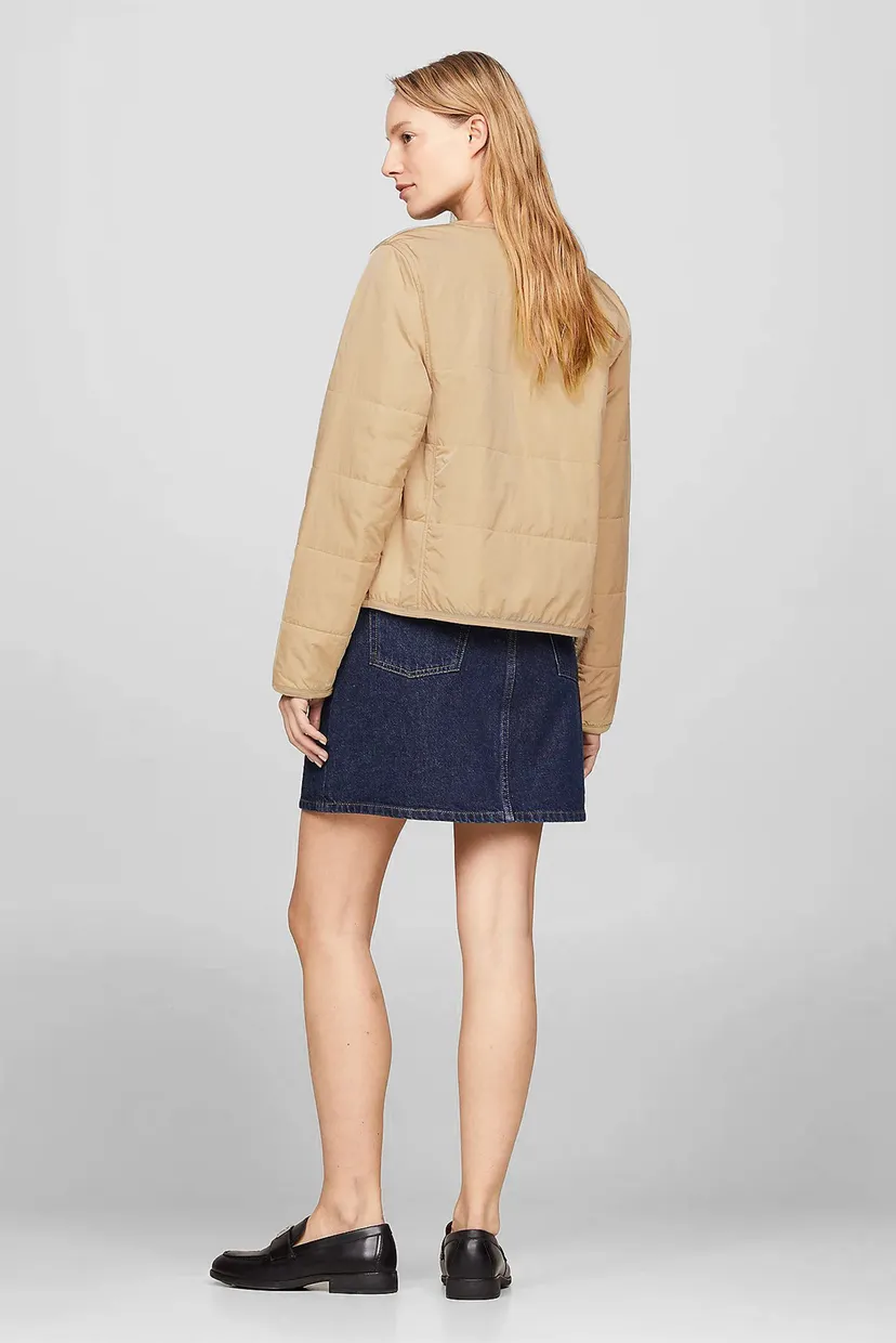 Жіноча бежева куртка JERSEY LINED JACKET 3