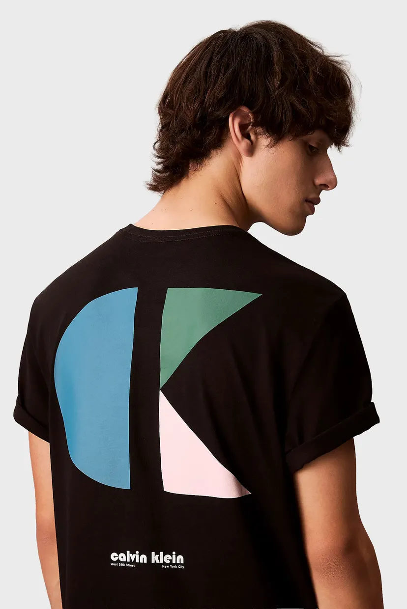 Чоловіча чорна футболка SS 20S CK BAUHAUS 6