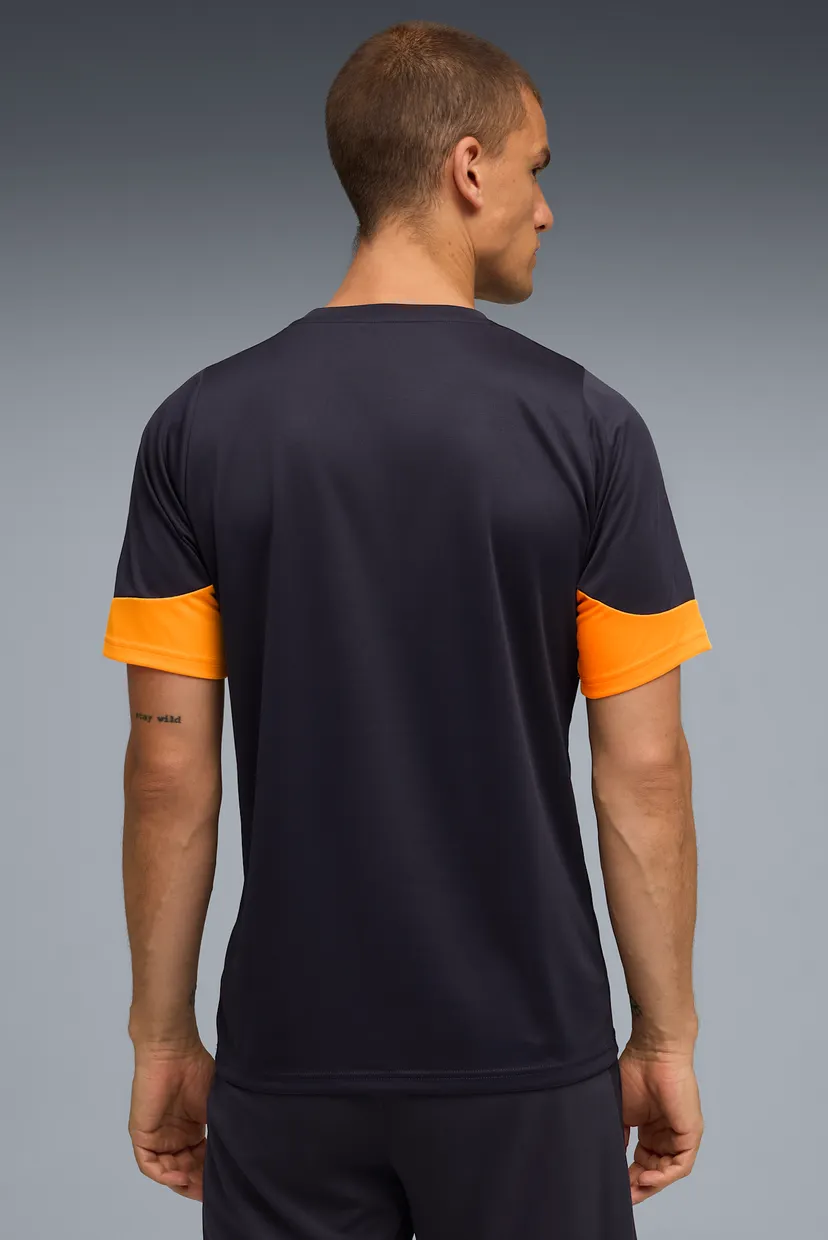 Мужская темно-синяя футболка с узором individualCUP Football Jersey Men 3