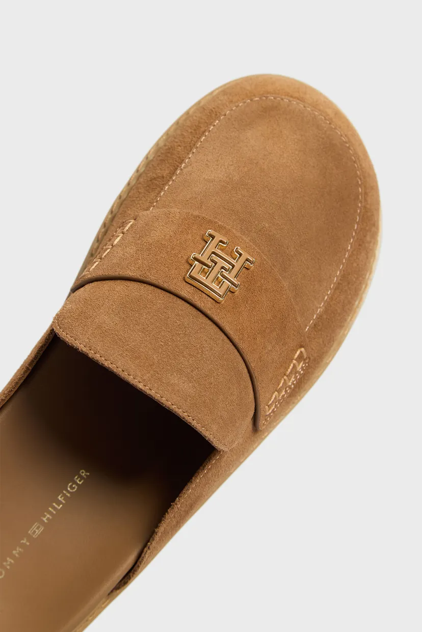 Жіночі руді замшеві мюлі SUEDE CLOSED TOE MULE Tommy Hilfiger