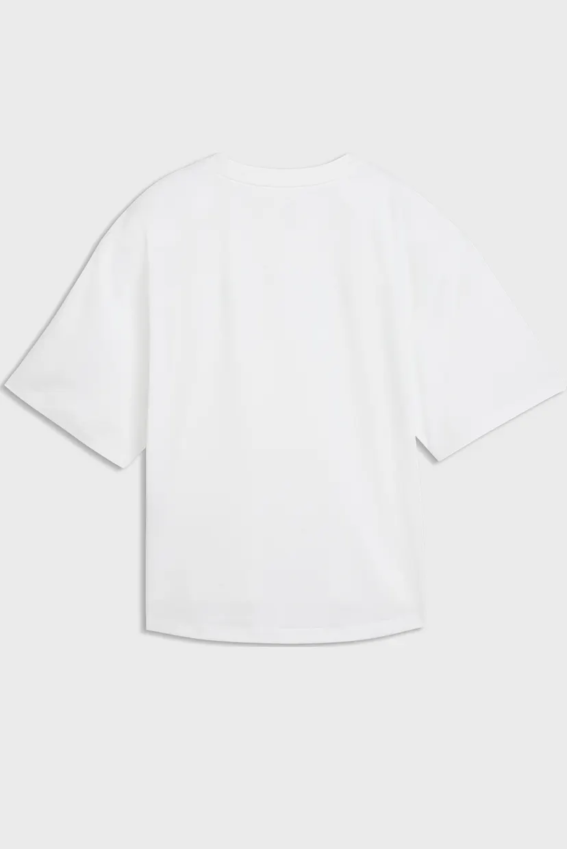 Женская белая футболка CLOUDSPUN Relaxed Tee Women 5