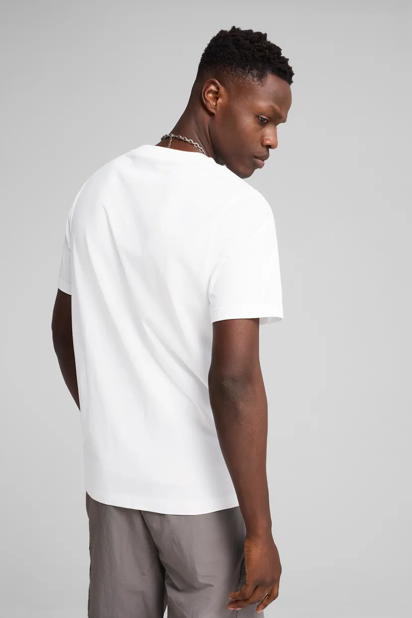Мужская белая футболка WARDROBE ESS Tee Men 3