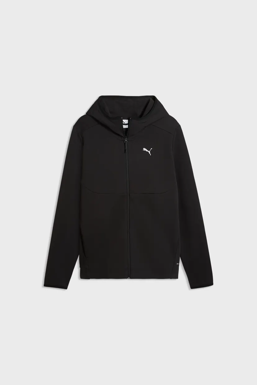 Мужское черное худи PUMATECH Full Zip Hoodie Men 5