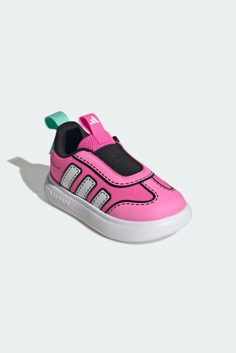 Детские розовые слипоны Bubblecomfy Infants 4