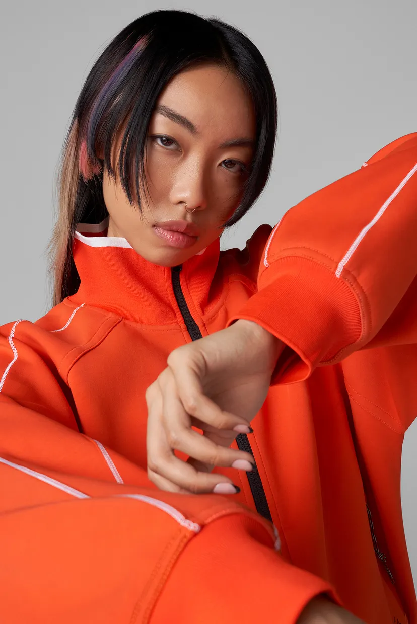 Олимпийка adidas by Stella McCartney Oversized adidas H59286 — MD Олимпийка adidas by Stella McCartney Oversized adidas H59286 — MD
